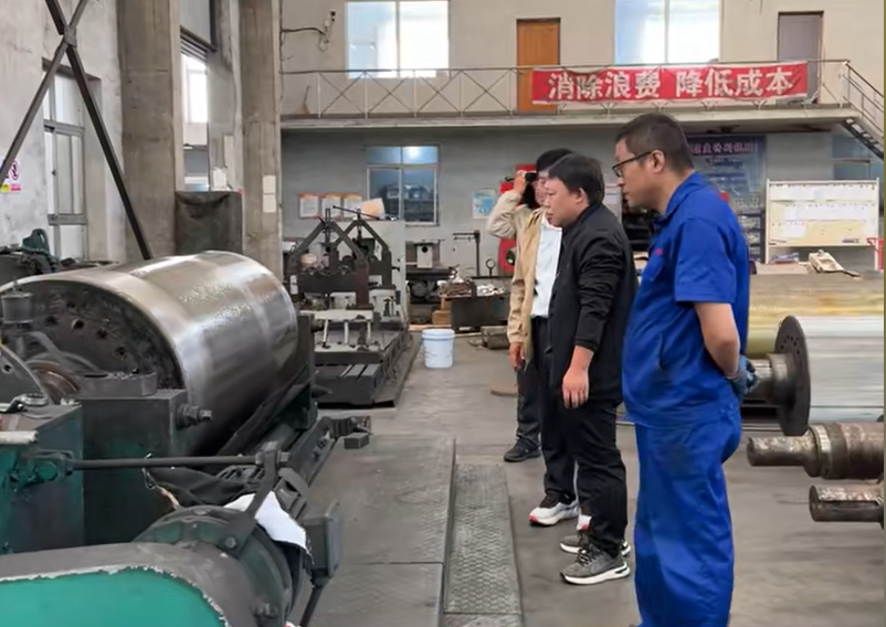 CHFI visit bellaex Food industry flaking rolls