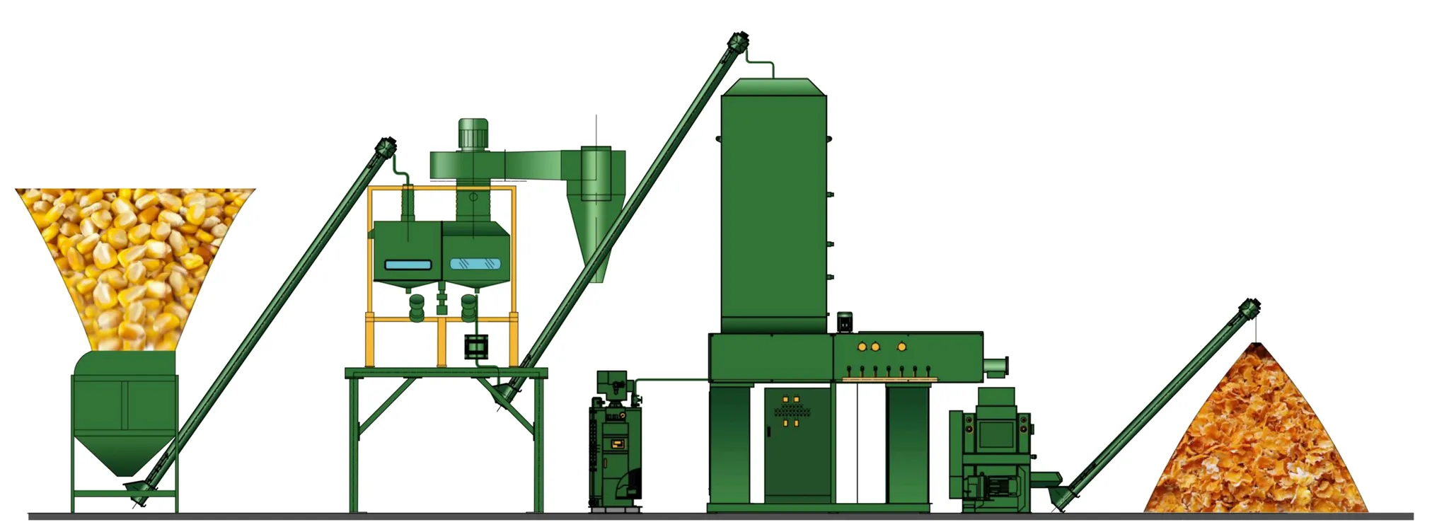 Flaking Roll Machine