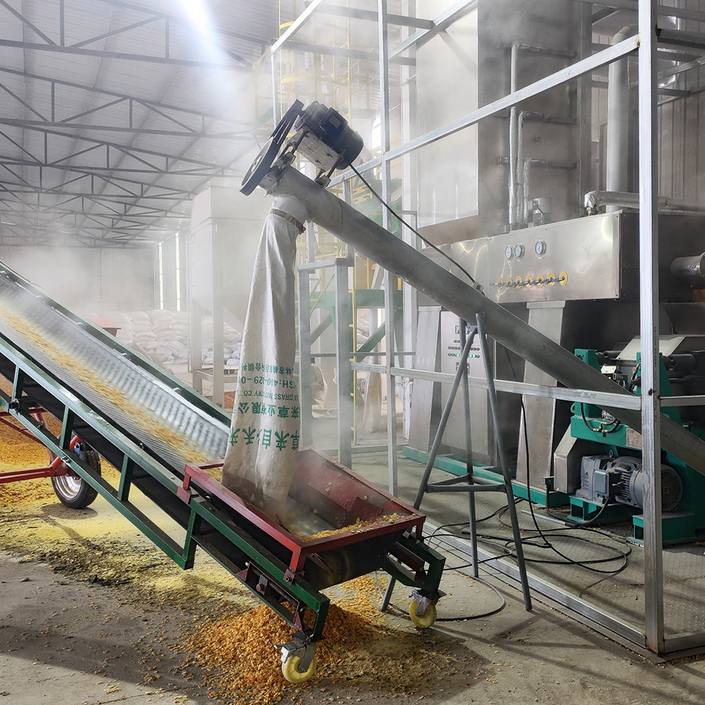 Steam Corn Flaking Equipment